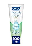 Durex Naturals H2O Lubricante Base Agua, 100%...